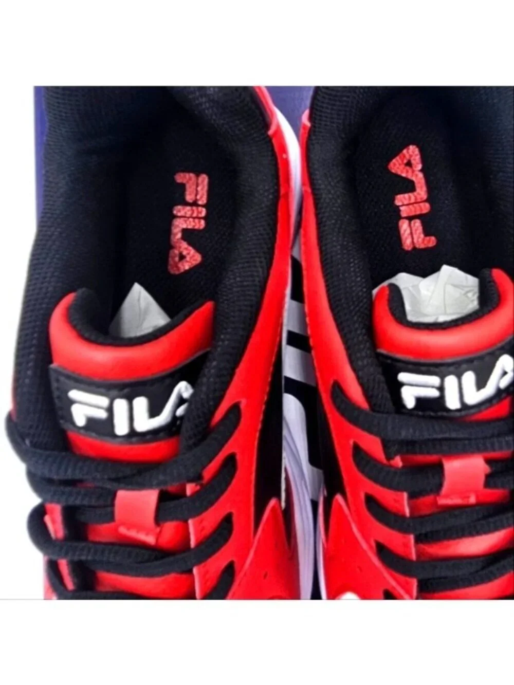 Fila Stirr Lifestyle Men's Athletic Shoes Size 8 Red Black White NIB